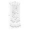 Z-Lite Alton Chandelier, 27-Light, 36 In.W x 14.25 In.H, Modern Gold/Clear+Frosted 824P-27R-MGLD - alternate 8